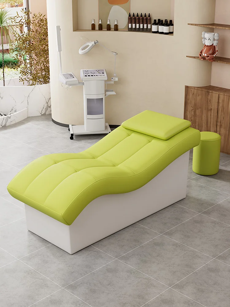 Multi-functional wash-face bed, beauty bed, beauty salon special solid wood massage care, nail treatment