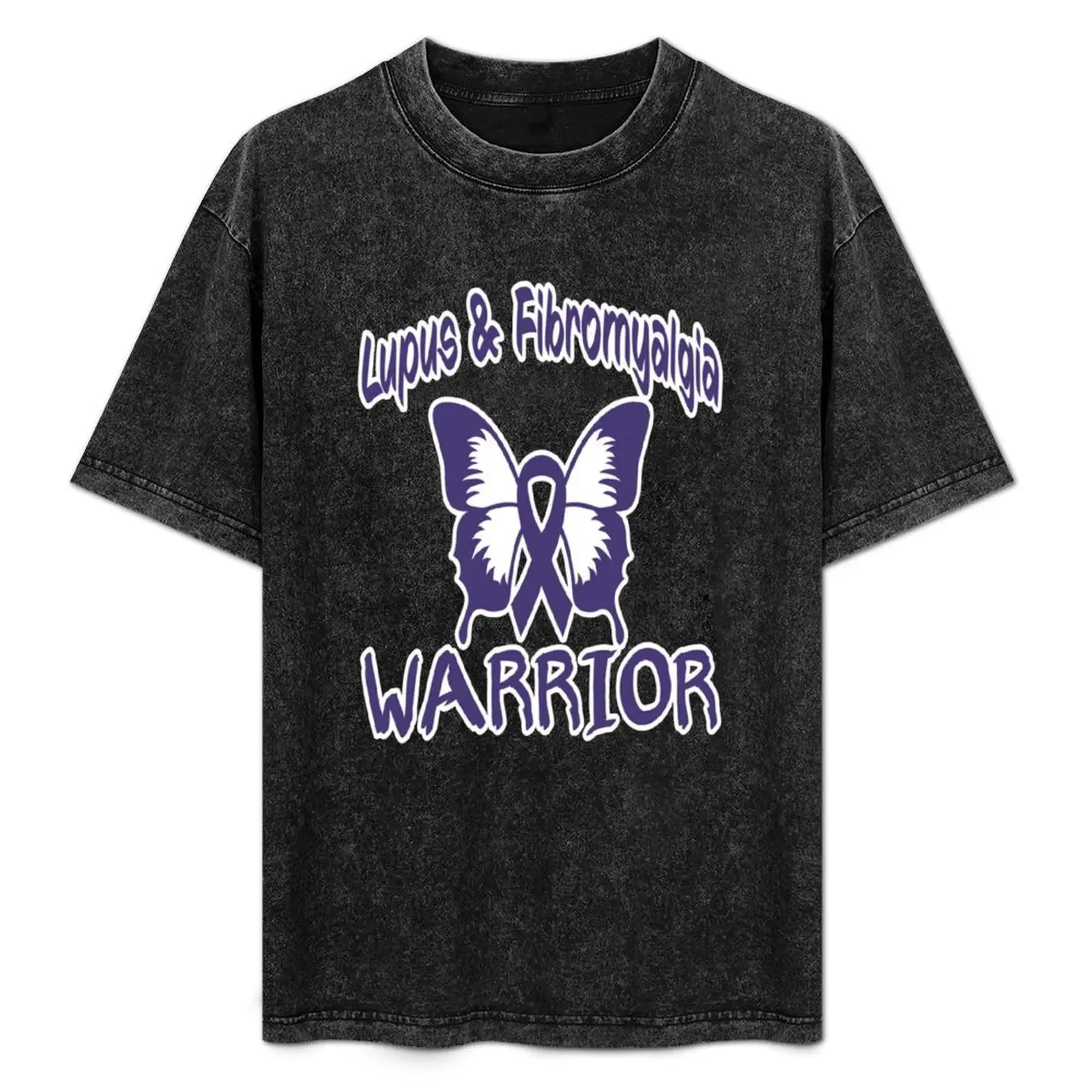 

Lupus and Fibromyalgia Warrior T-Shirt quick drying baggy shirts sublime t shirt for men