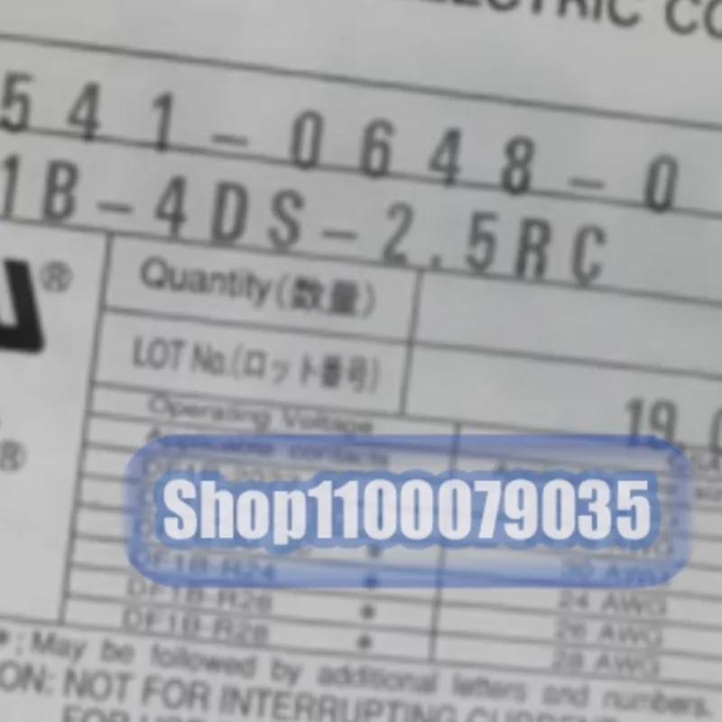 

100 шт./лот DF1B-2022PCF MG610045-5 MX19P10K451 XARP-08V 1410-0096 6670863KSS 929937-3