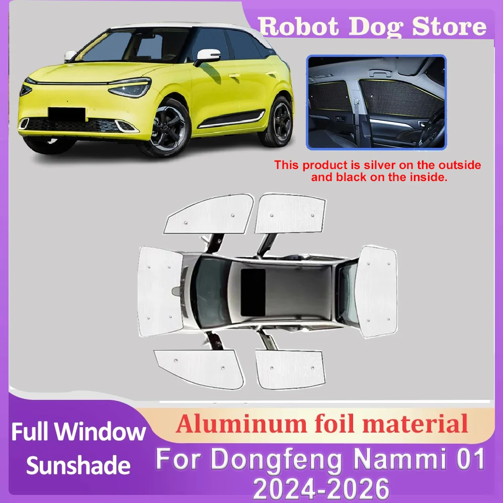 Car Sunshades For Dongfeng Nammi 01 Accessories Box Innoson/IVM EX02 Itaoua Native GuGo Motors 2024 2025 2026 Sun Visors Cover