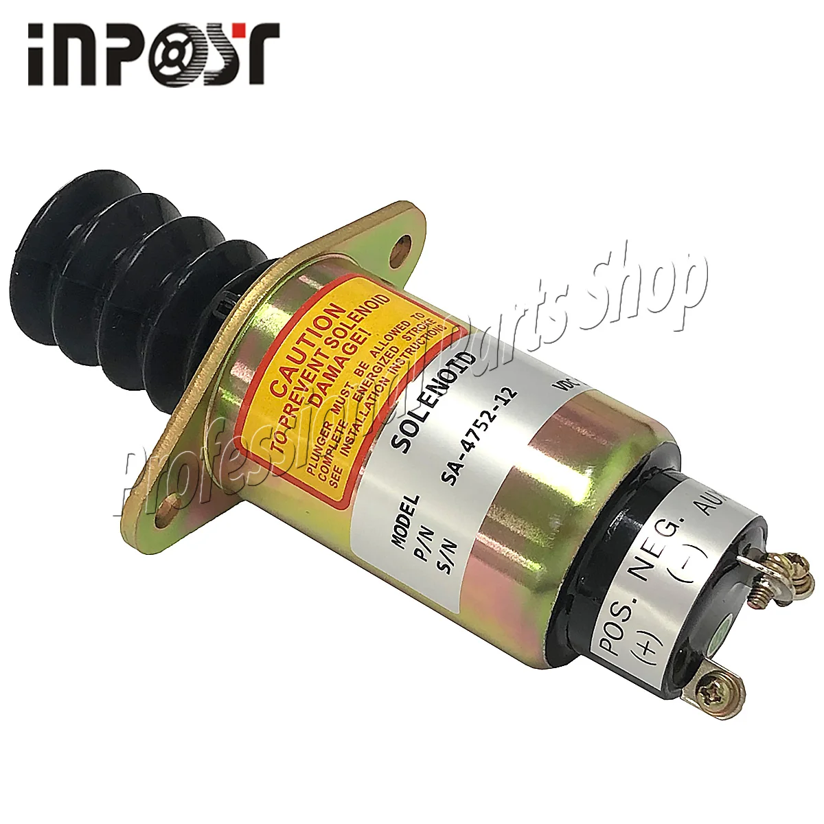 SA-4752-12 12V Fuel Shutdown Solenoid For Woodward 2003 3 Terminals