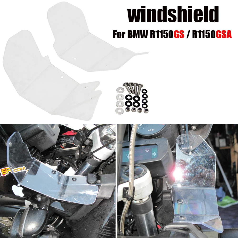 

A pair new Wind Deflector Pair Windshield Handguard R 1150 GS Side panels R 1150 GSA For BMW R1150GS R1150GSA r1150gs r1150gsa