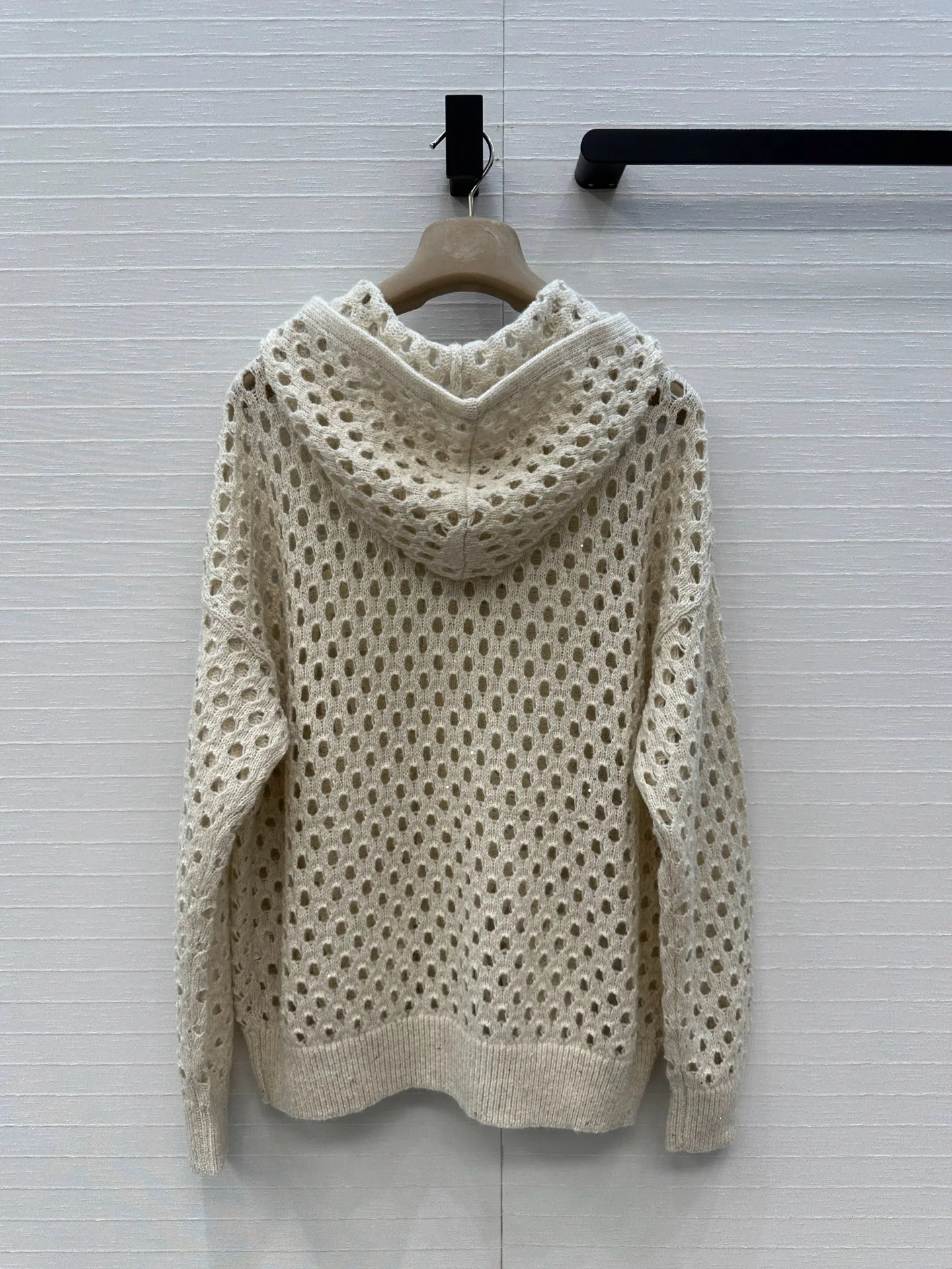 เสื้อคลุมคาร์ดิแกนไหมโมแฮร์ถักแบบเปิด สไตล์ลำลอง สำหรับผู้หญิง ทรงหลวม นุ่ม สีสดใส แบบโปร่ง มีฮู้ด