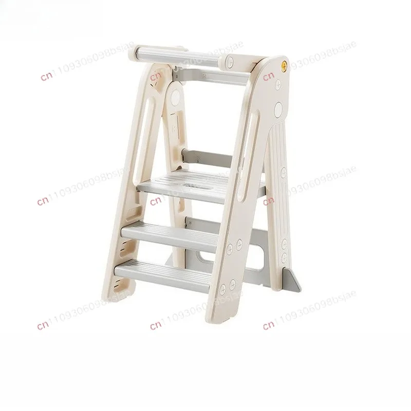 Learning Tower Wash Table Ladder Stool Foldable  Climbing Foot Stool Hand Wash Stairs