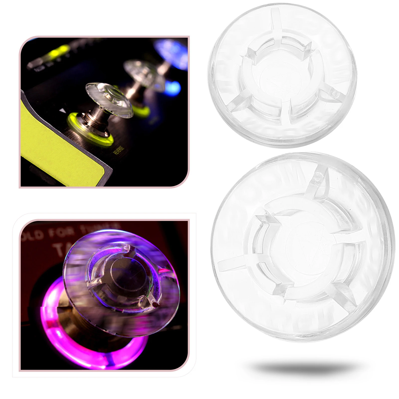 

5pcs Pc Effector Switch Universal For Guitar Footswitch Toppers Pedal Accessories High-Quality Durable Sturdy