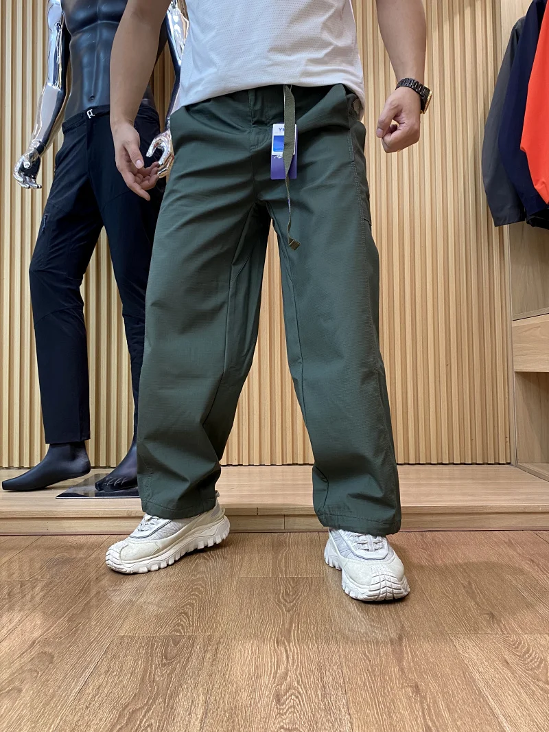 

Loose Wide Leg Workwear Pants Men's Casual Trousers Japanese Sle Autumn New Loose Fit Micro Cone ape Comfortable Cotton P...