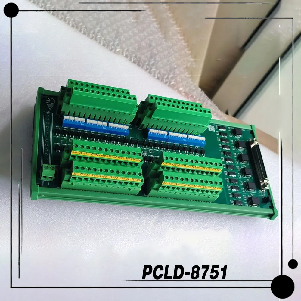 PCLD-8751 para conector Advantech bloque de terminales de placa DI de aislamiento de fibra óptica de 48 canales