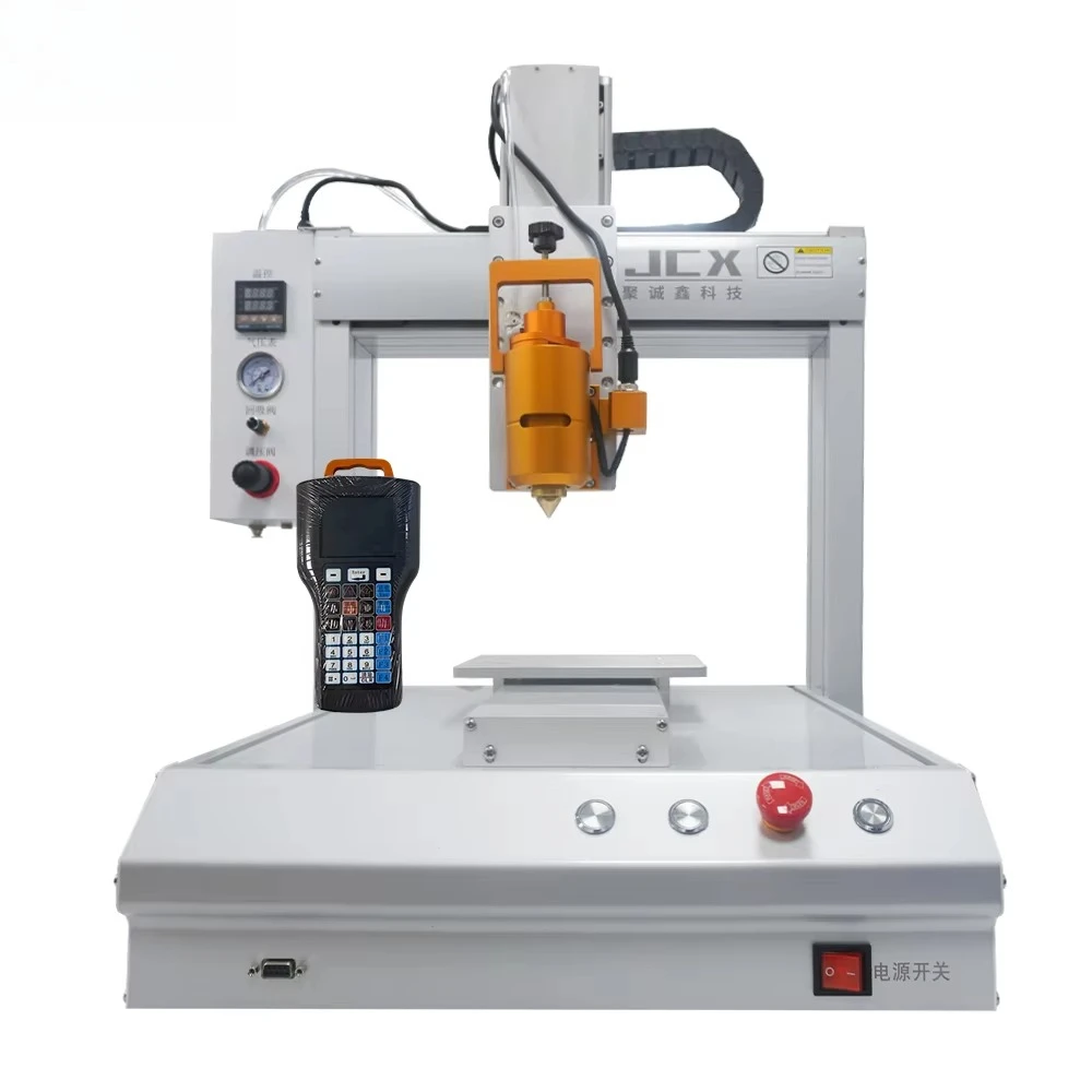 Fully Automatic Glue Dispenser Machine Desktop Glue Coating Robot Hot Melt Adhesive Dispensing Machine