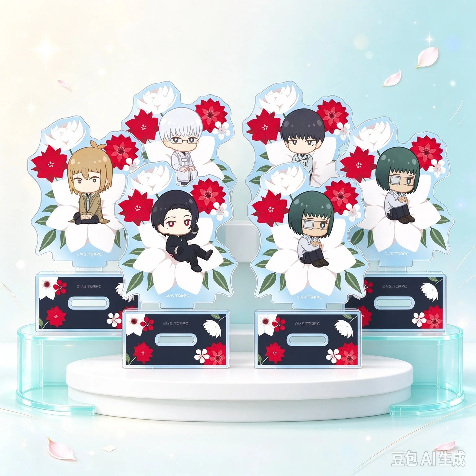 Tokyo Ghoul Anime Acrylic Standee Model Plate HD Color Printing Desktop Collectible Decoration For Anime Fans Keychain
