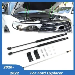 For Ford Explorer 2020  2021 2022 2023 Front Engine Hood Shock Lift Gas Struts Bar Support Spring Hydraulic Rod Car Accessories