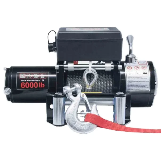 

Vanbon Small 6000lbs DC 12v Electric Car Winch With Wireless Remote Control