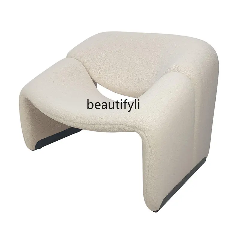 

Modern Special-Shaped Frp Creative Single Sofa Light Luxury Living Room Lazy Balcony Leisure Chair