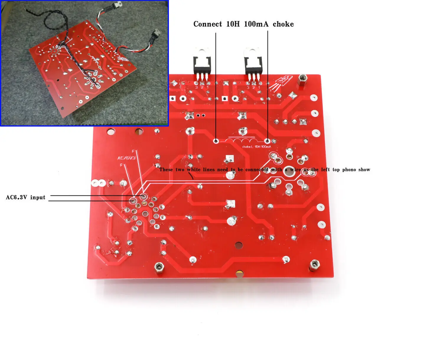 لتقوم بها بنفسك أنبوب مكبر للصوت قابل للتعديل مجلس امدادات الطاقة (DC250V-300V) + DC12V