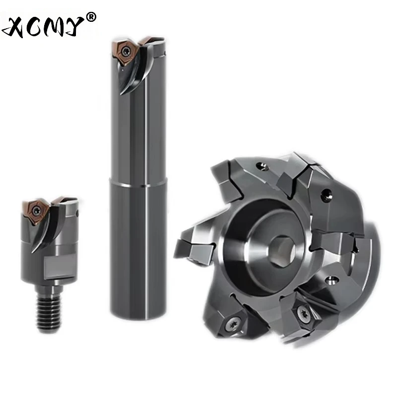 MFWN90 WNMU04 C16 C25 C26 D16-35 double-sided hexagonal plane heavy cutting milling cutter shank WNMU040304 insert