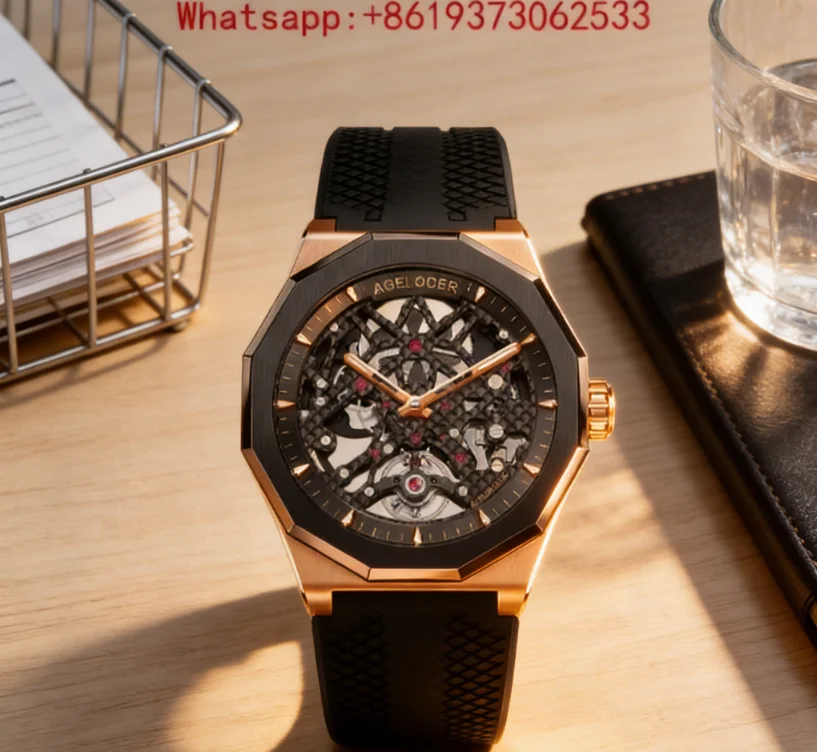 

2026 New Original Black Forest Mechanical Watch Men's Ceramic Watch for Boyfriend's Birthday Gift