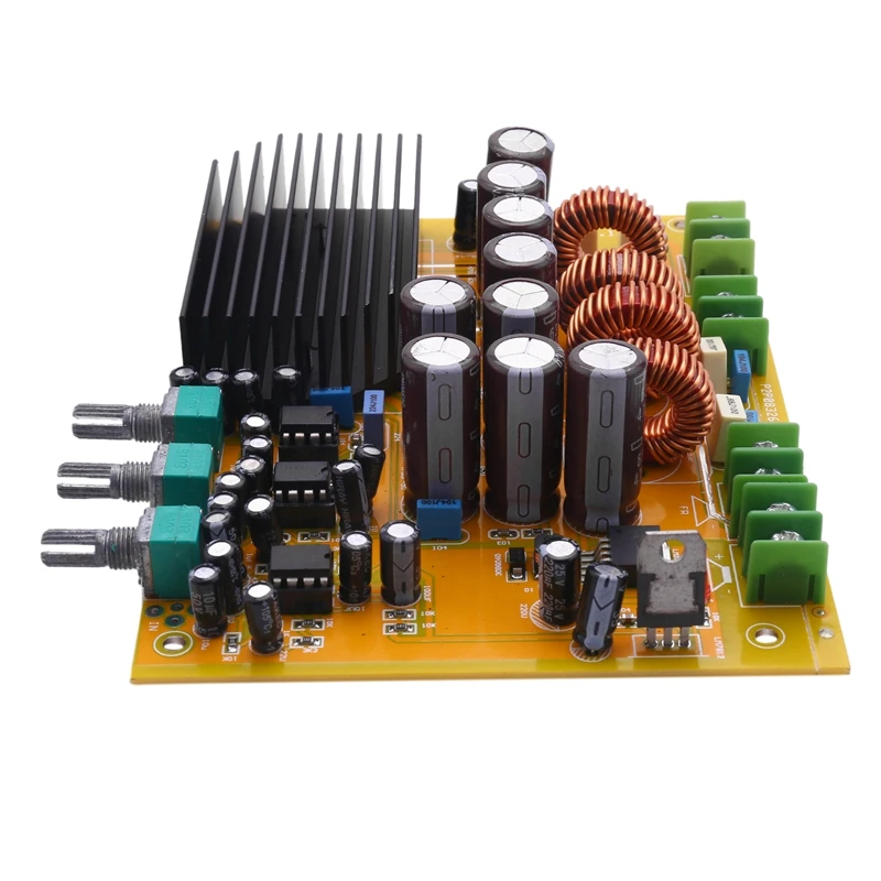 A22R-Tas5630 Amplifier Subwoofer Papan Audio Kelas D 2.1 Saluran Amplifier Suara Digital 150Wx2 + 300W