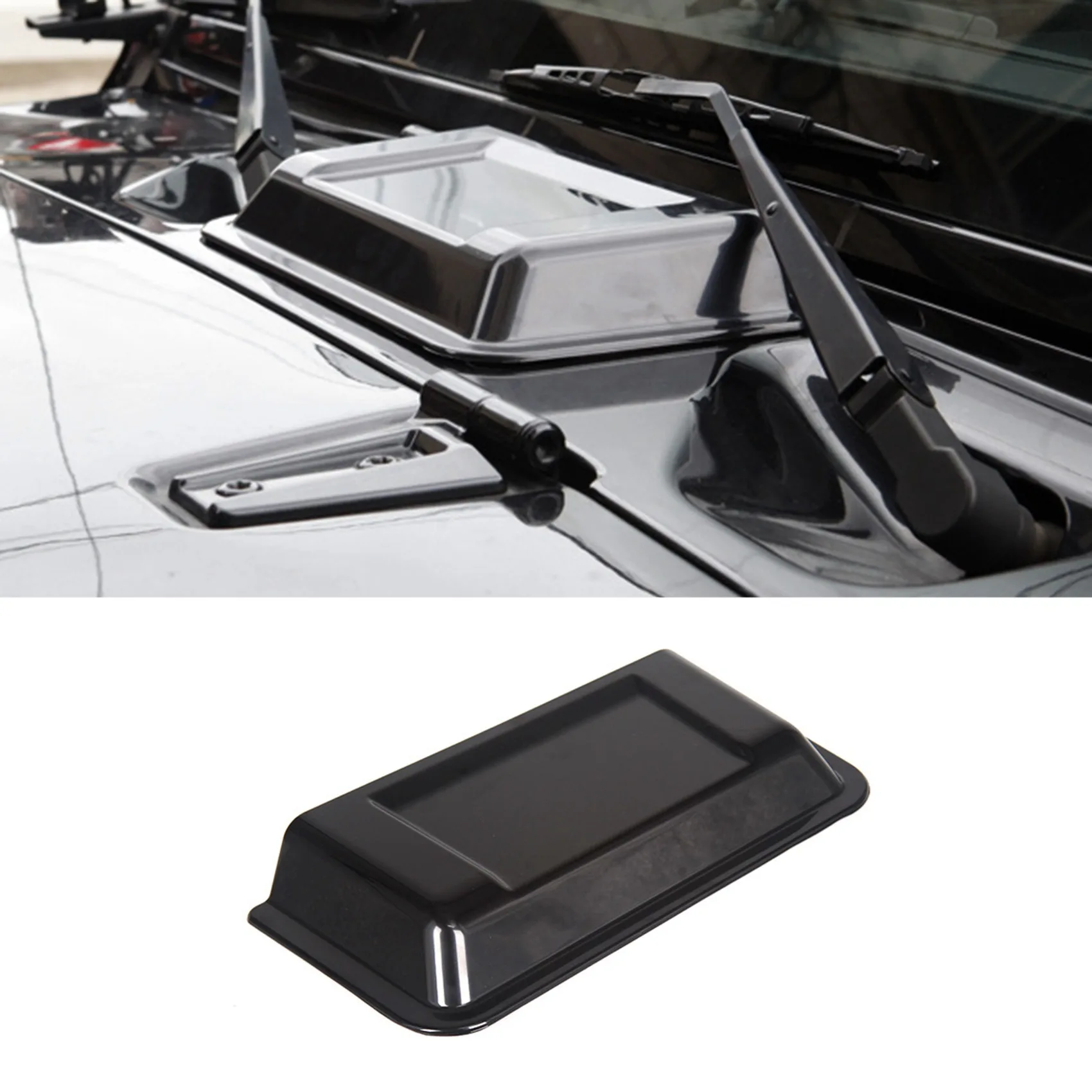 

Reliable-Cowl Heater Air Vent Intake Hood Scoop Vent Cover For Jeep Wrangler TJ JK 98-18 2007-2017 Heater Parts Car Styling