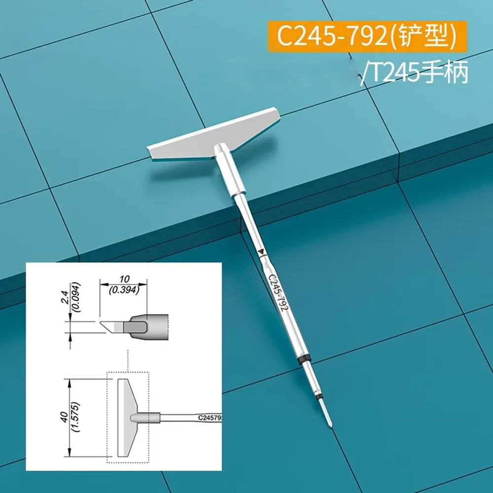 C245 Soldering Tip C245-752 776 792 913 914 949 For JBC T245 soldering iron Shovel type