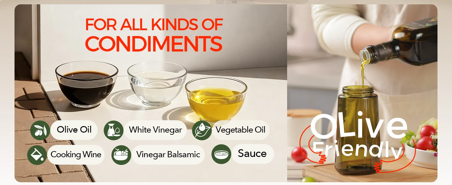 for all kinds of condiments