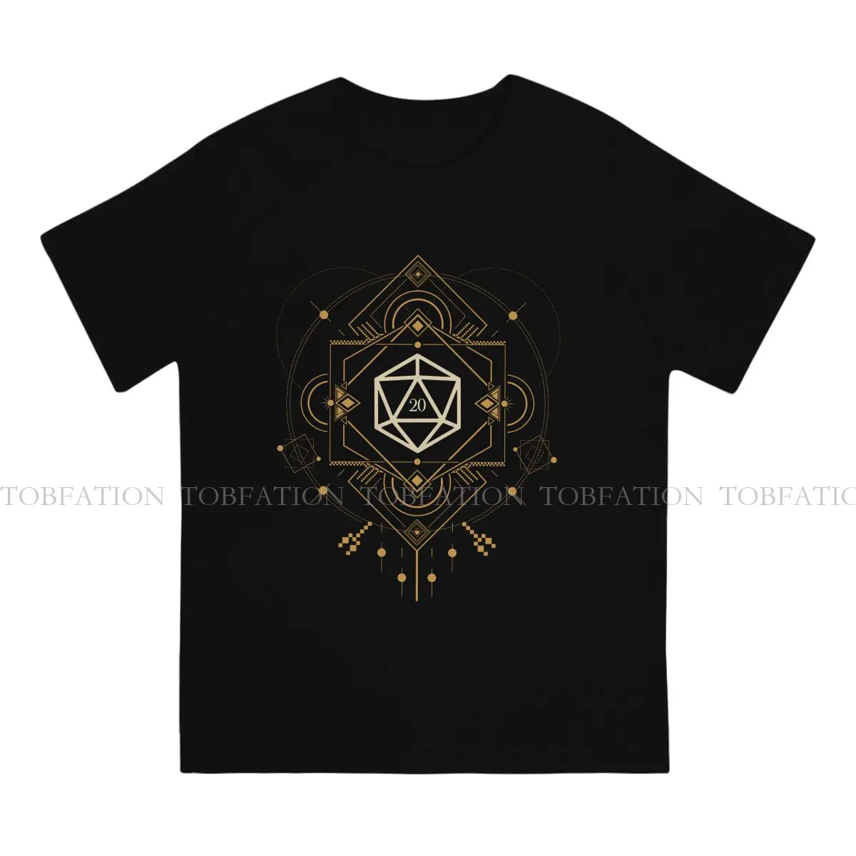 DnD Game Newest TShirt for Men Esoteric D20 Dice of the Mystic Basic T Shirt Distinctive Gift Clothes Tops 6XL