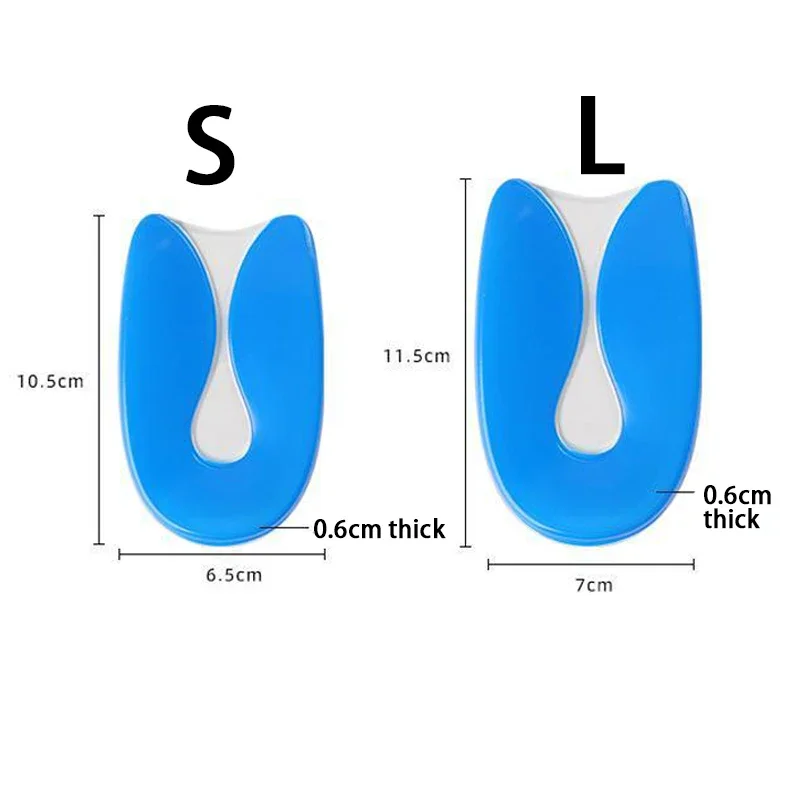 2 قطعة/4 قطعة حماة كعب هلام امتصاص الصدمات النعال لينة مطاطا سيليكون كعب وسائد منتجات العناية بالقدم التهاب اللفافة النعال