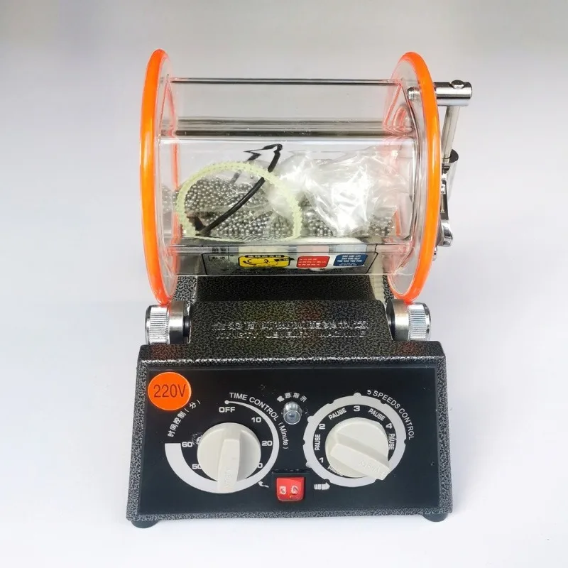 

Small drum drum/rolling polishing machine Rotary polishing machine Gold punching tool