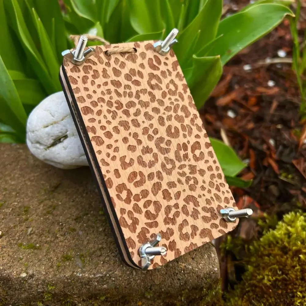 

Wooden Pocket Flower Press DIY Creative Specimen Embossing Device Portable Bag Pendant Plant Specimen Press Plant Lover Gift