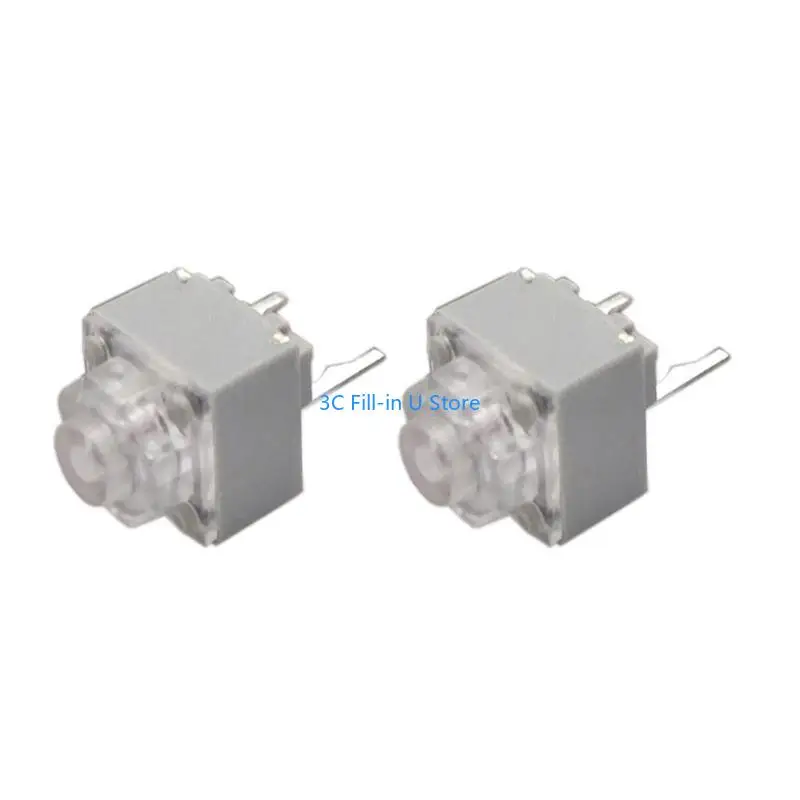 G8TA 6x6x7.2mm Huano静かなマイクロスイッチ1000万クリックライフマウスボタン2pinsマイクロスイッチ2pcs/10pcs