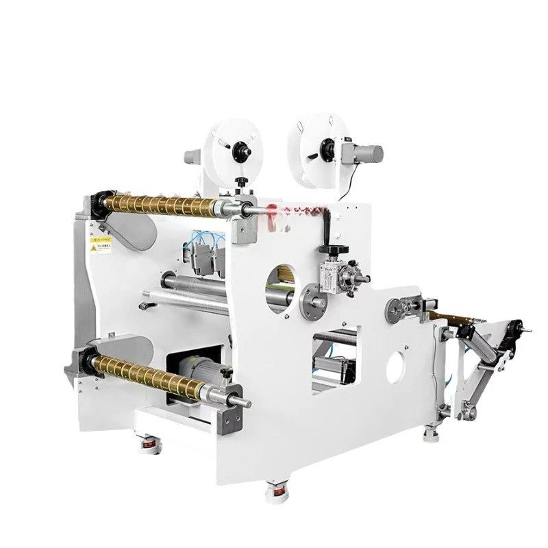 Machinery Equipment Small External Lever Automatic Sliding Overlapping Reeling And Cutting Machine Production Line