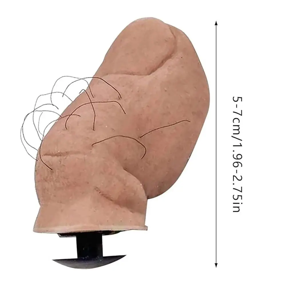 سحر الأحذية مجسمة 3D إصبع القدم للنساء والرجال ، زخرفة الأحذية ، ديي ، مضحك ، مصغرة ، تمساح الملحقات ، فريدة من نوعها #6