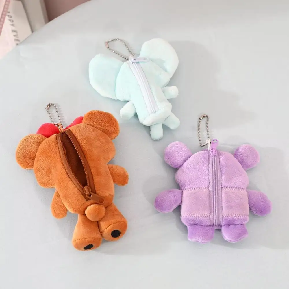 Kawaii Sanrio Anime Hobby My Melody Kuromi Hello Kitty Cartoon Pluszowa kosmetyczka Przenośny portfel na monety Prezent urodzinowy