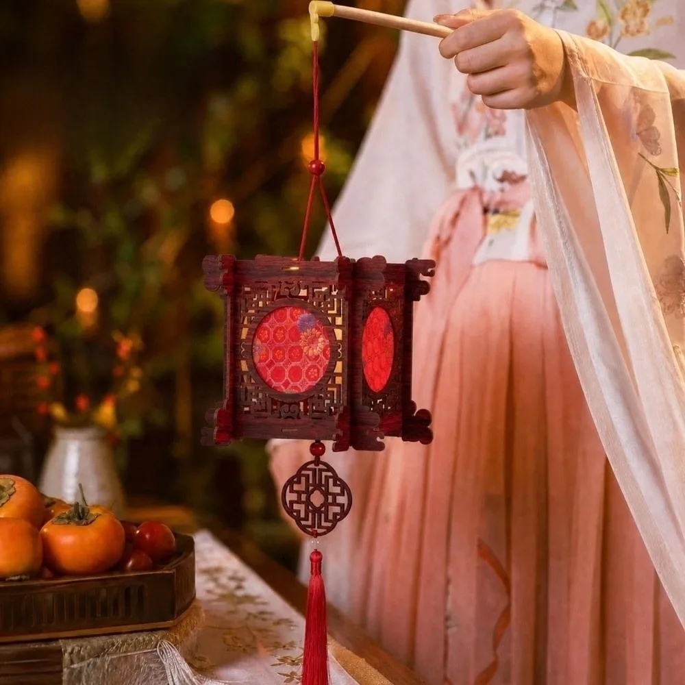 Ancient Chinese Style Lantern New Year Luxury DIY Spring Festival Lanterns Handmade Material Packages