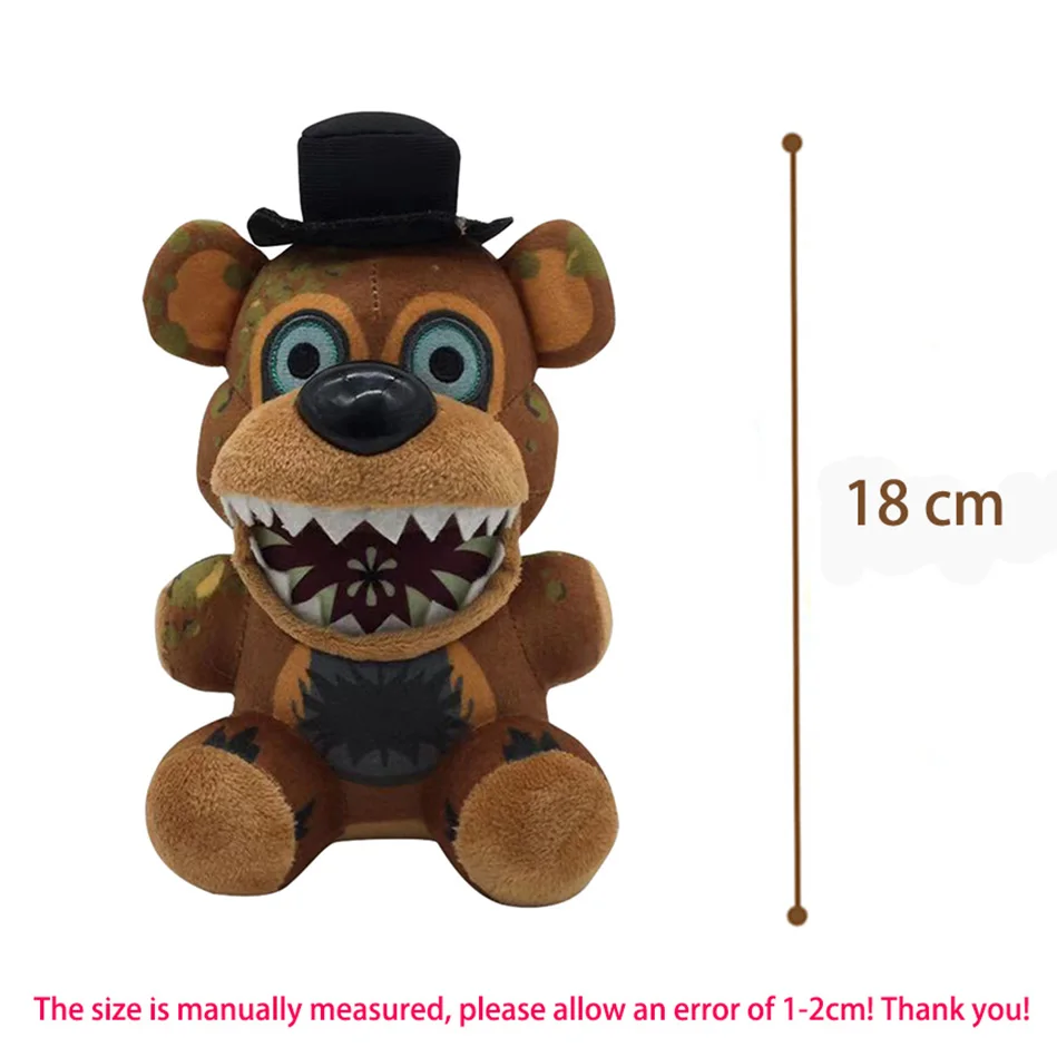 2026 neue Cartoon Fünf Nacht bei Freddy Fnaf Nette Plüsch Spielzeug Spiel Puppe Bonnie Bär Foxy Gefüllte Puppe Freddy Spielzeug Für Kinder Geschenk – Detail 3