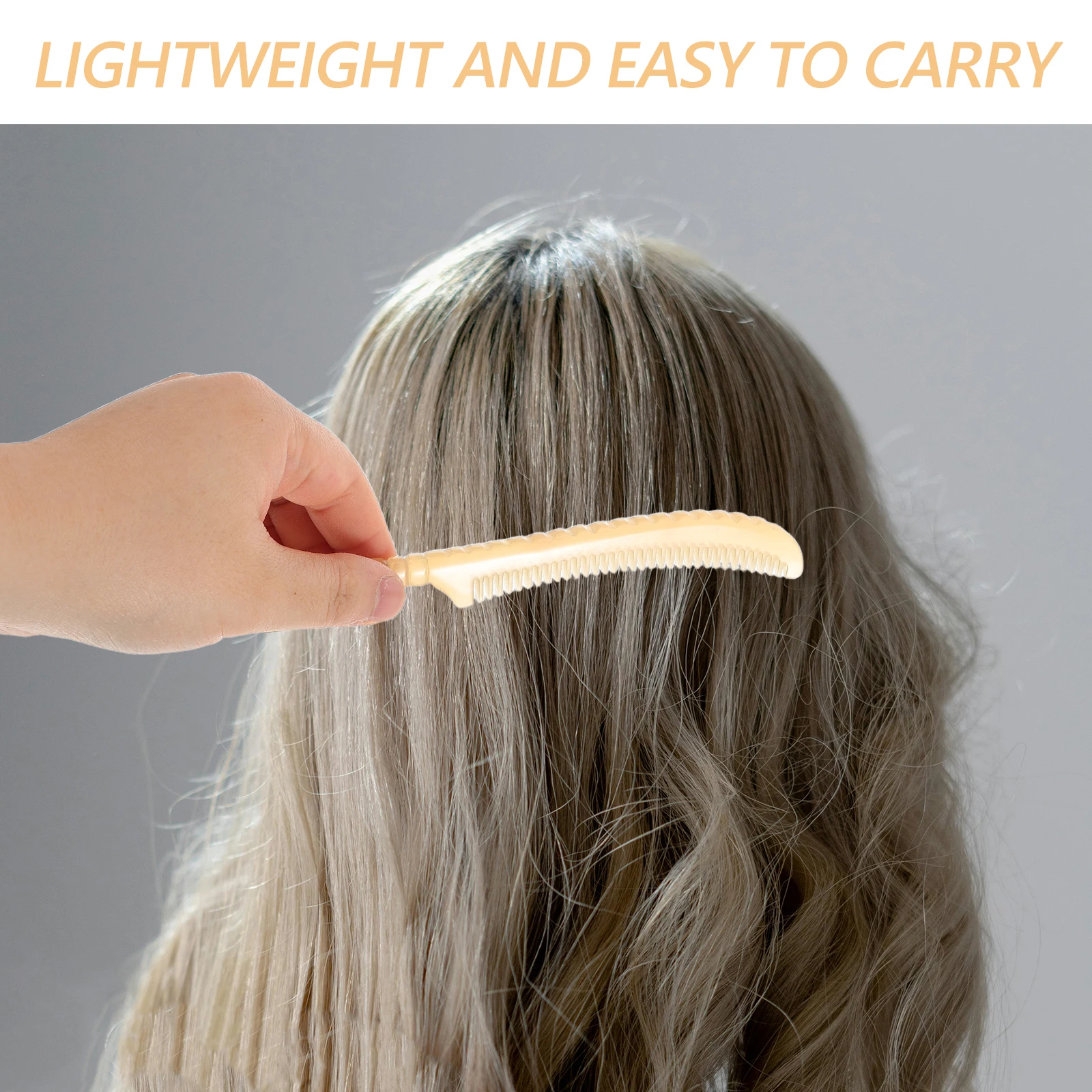 

Расческа с широкими зубьями, распутывающая щетка для волос, массажный инструмент для кожи головы, портативный инструмент для ухода за волосами, женская и мужская распутывающая щетка, массажная расческа