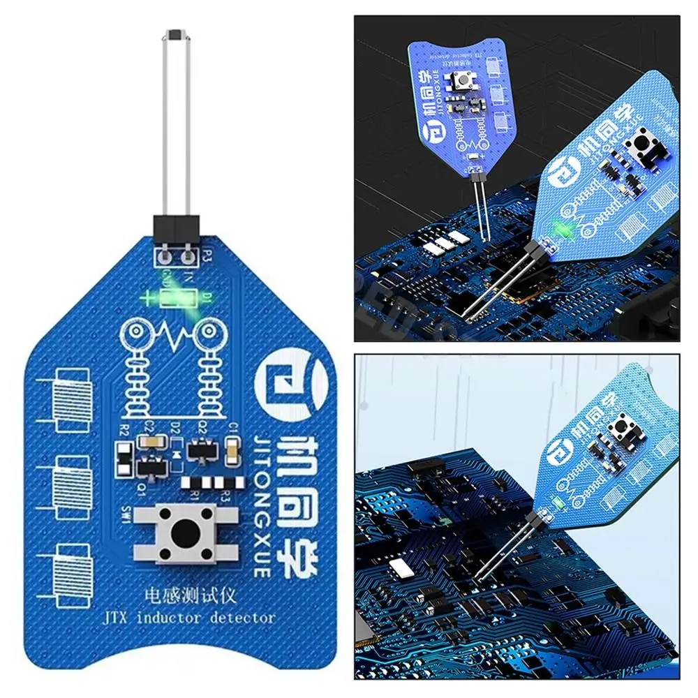 

JTX CT-1 тестер катушек материнской платы, детектор индуктора, инструмент для ремонта ПК, электромагнитная индукция, быстрая проверка неисправностей