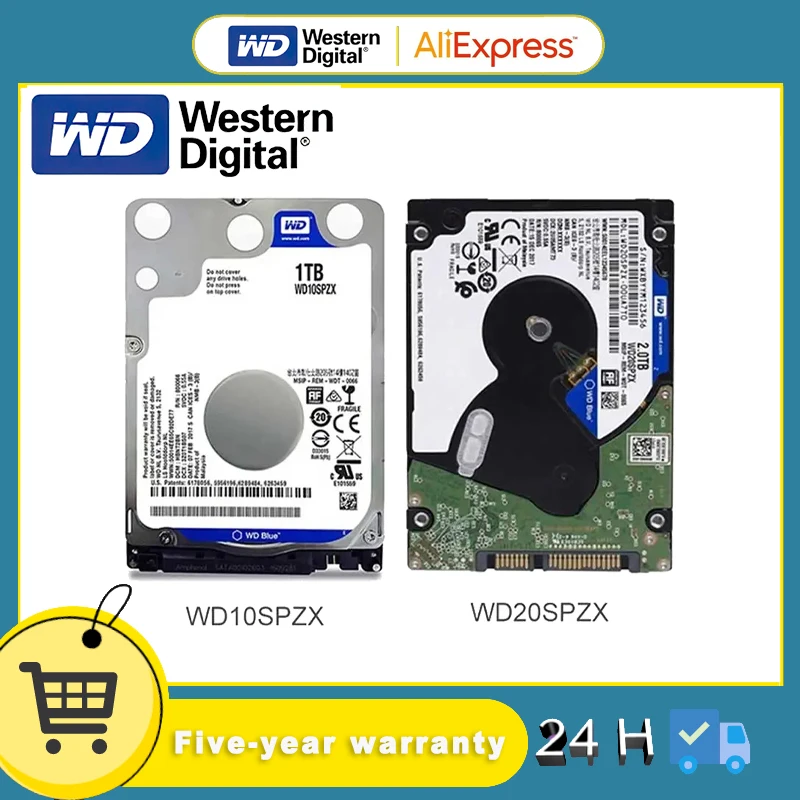 Western Digital WD 1TB 2TB 4TB 2.5