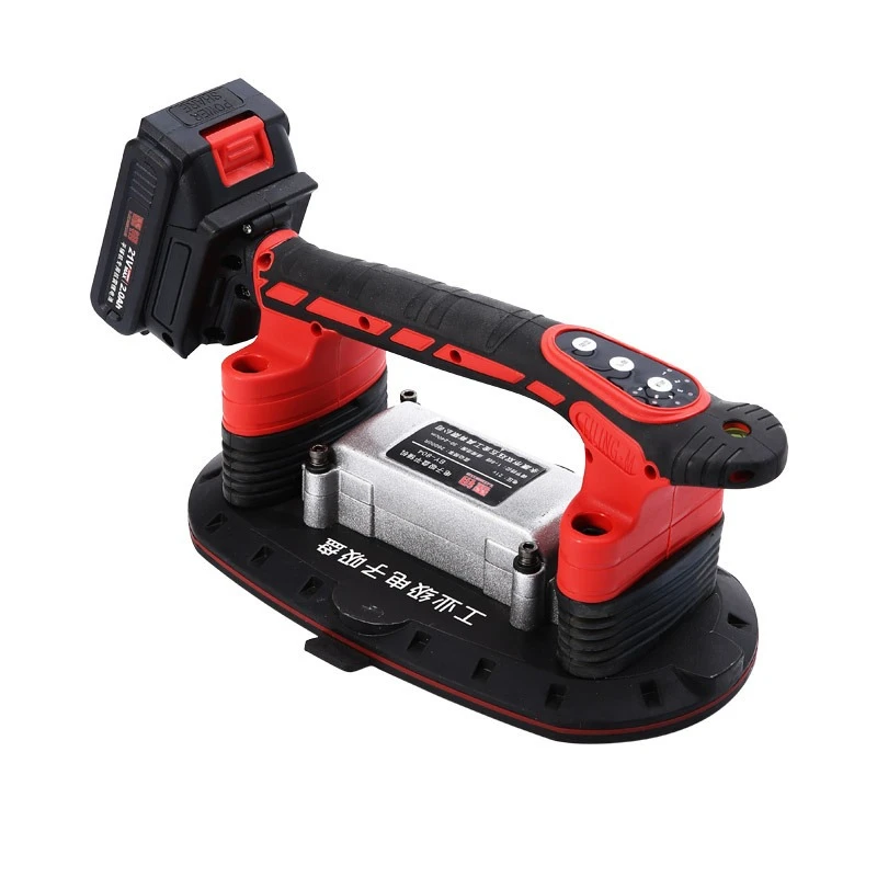 Electric suction cup tile tiling machine pasting large plate brick machine high power pasting floor tile wall tile vibrator
