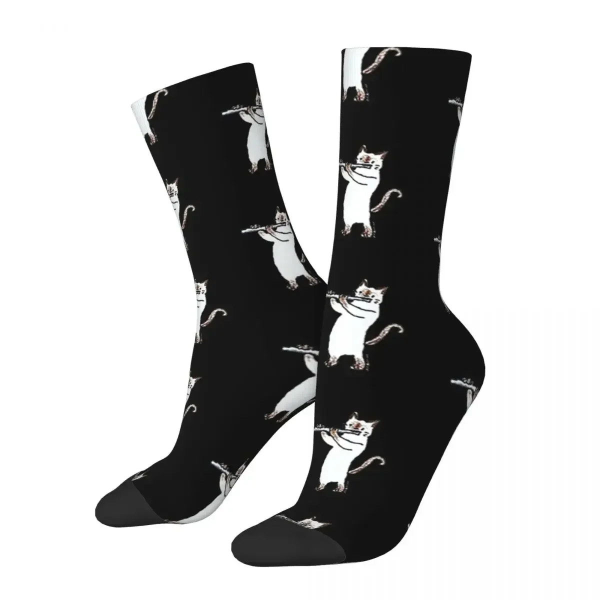 Meowtet Patootie Socks Harajuku High Quality Stockings All Season Long Socks Accessories for Unisex Christmas Gifts