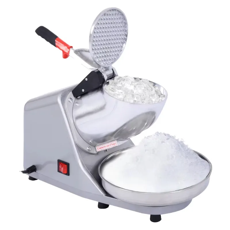 

Custom 300W stainless steel 4-blade ice crusher for home and commercial use