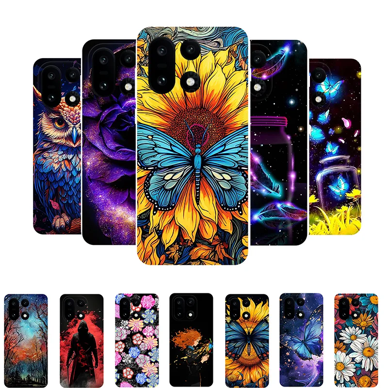 

Case For OnePlus 15 TPU Soft Cover Butterfly Shockproof Bumper Coque for 1+15 One Plus 15 5G Silicone Cases OnePlus15