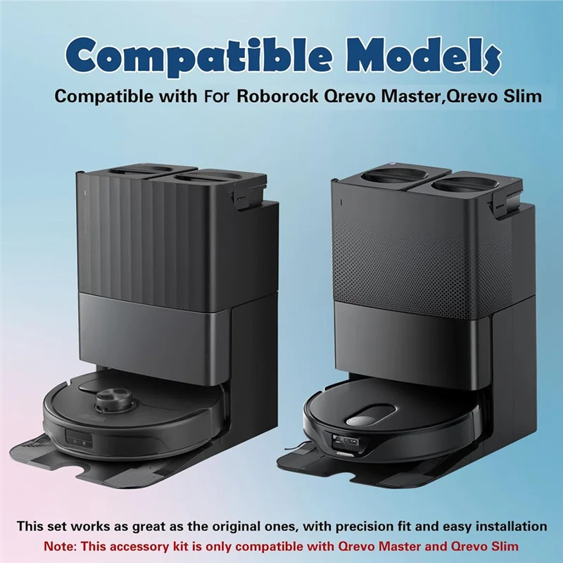 Roborock Qrevo Master / Qrevo Slim掃除機用アクセサリー A88X メインサイドブラシ、HEPAフィルター、モップクロス、ダストバッグ