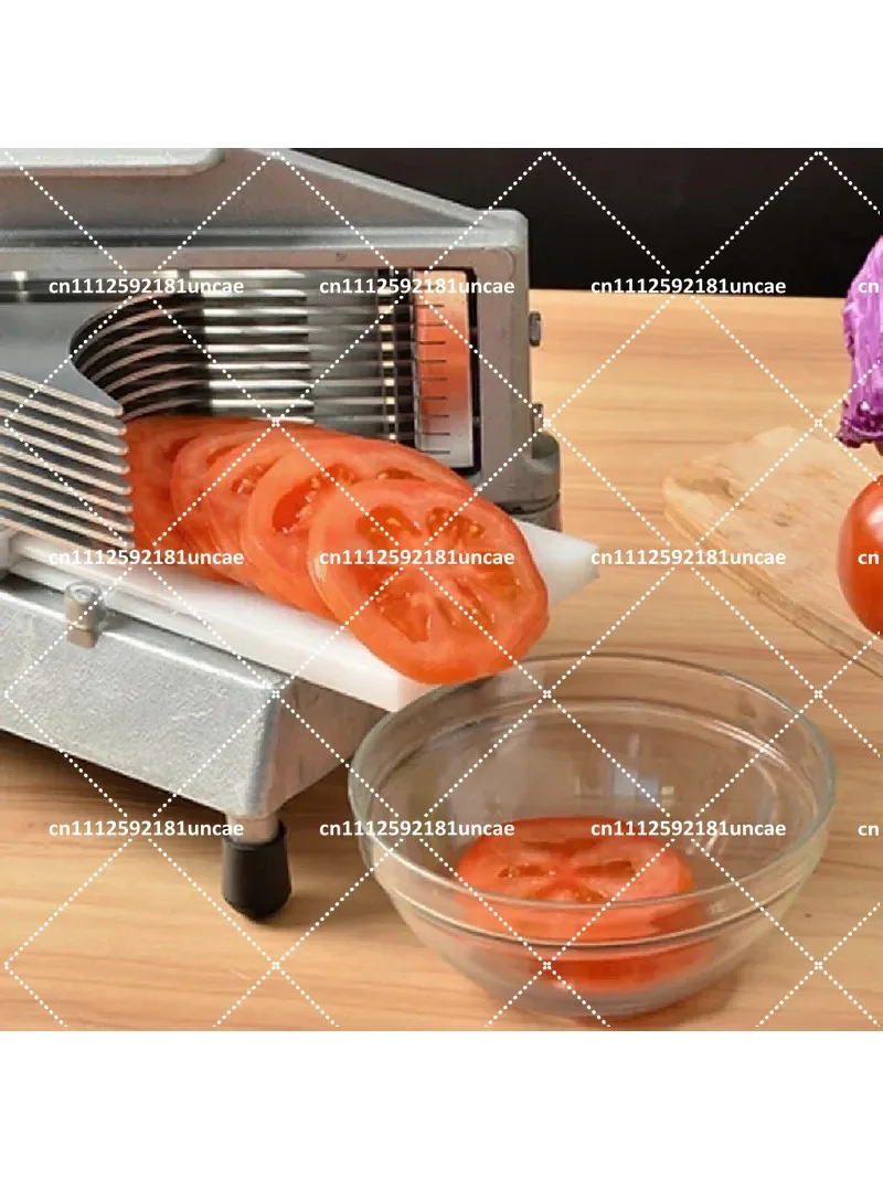 Stainless Steel Tomato Slicer Commercial Vegetable Cutter Fruit Cutting Machine for Kitchen