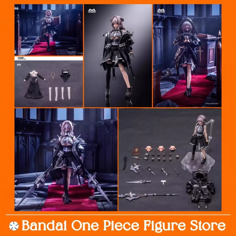 

Коллекционная фигурка HASUKI PA009 в масштабе 1/12: Фриде Чарм, Демон-монахиня, Панк-аниме-девушка-бойцесс, 6-дюймовая женская фигурка-солдатка