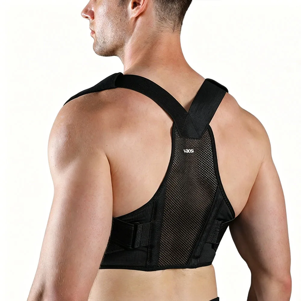 Universal Back Support Brace for Improving Posture, Adjustable Body Shaping Belt for Men And Women