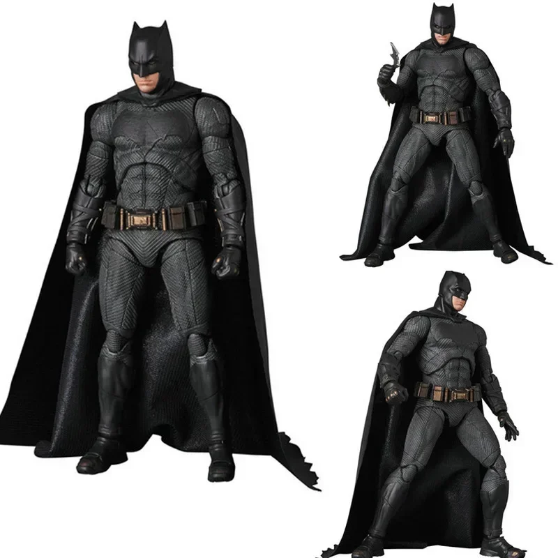 MAFEX 056 BATMAN Justice League Batman Action Figure 16cm Model Doll Toys Model Garage Kit