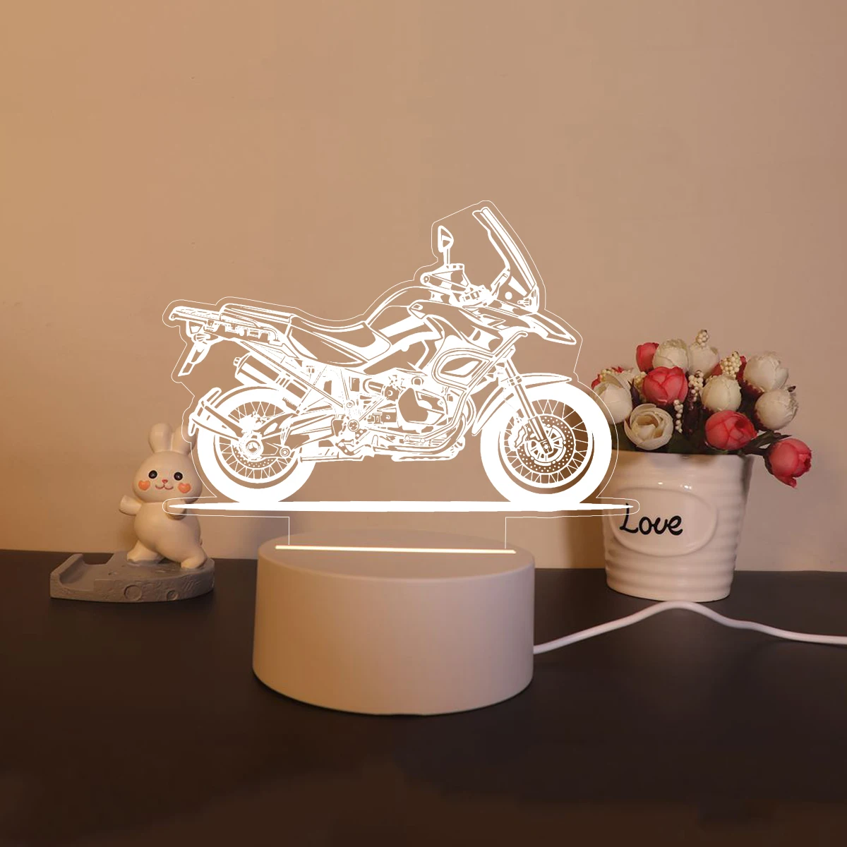 Motorcycle NEW  Bedroom Night Lights For Avatar Mange Room Decor Kid\'S Gift Home Children\'S Light