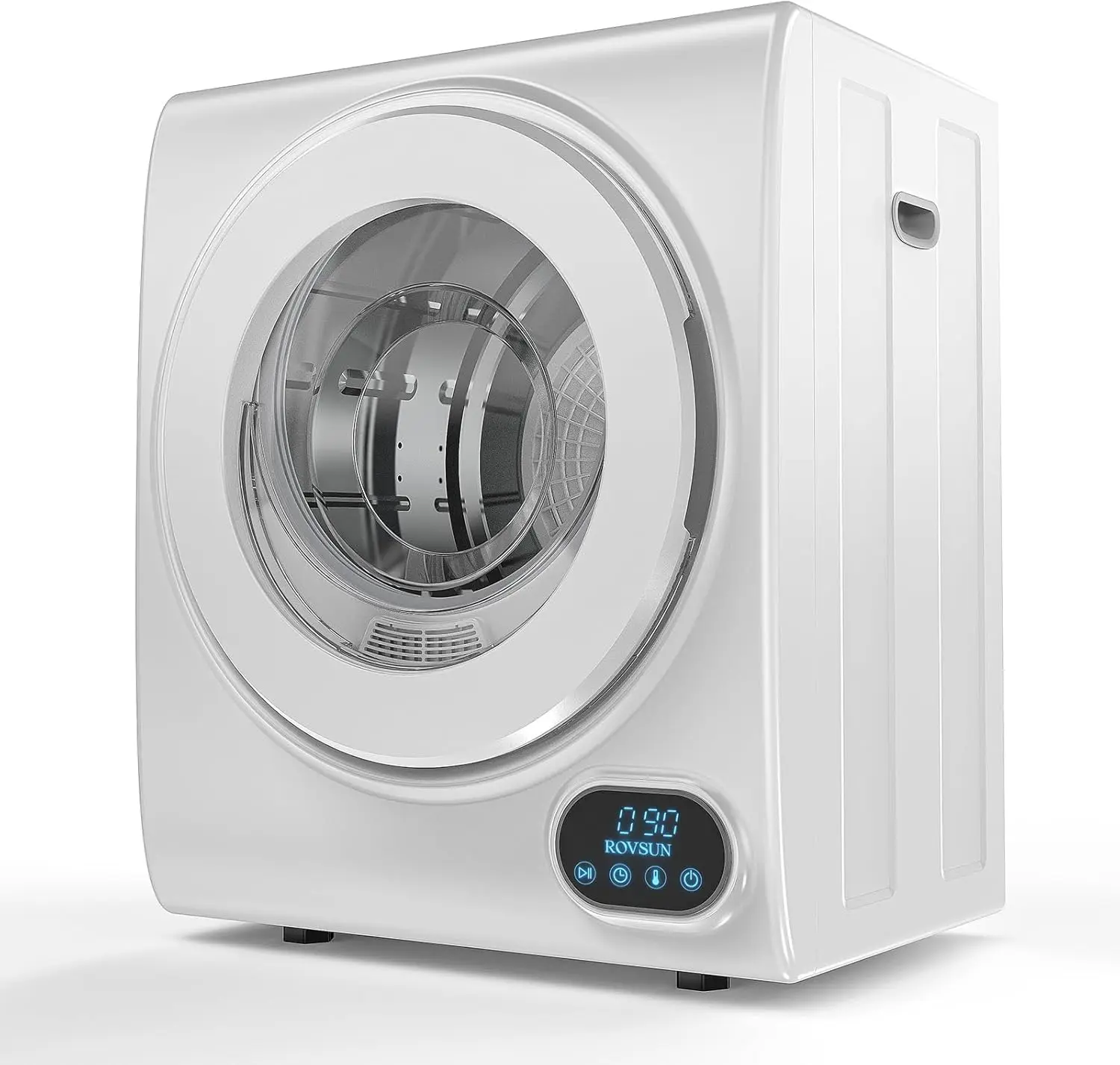 Portable Clothes Dryer, 110V 850W High End Front Load Laundry Tumble Dryer, 1.5 cu.ft Electric Dryer with Stainless Steel