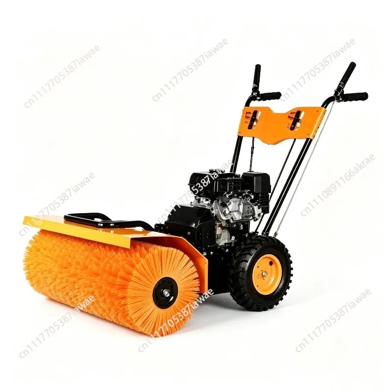 Hand push snow snow plow winter outdoor snow removal road cleaning power