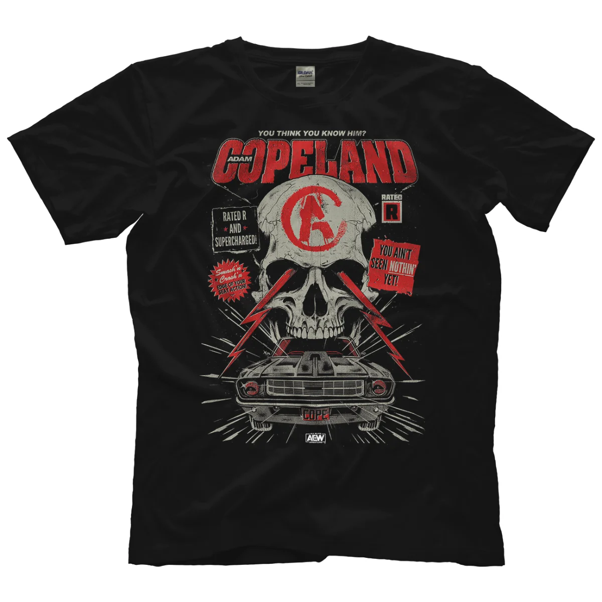 Camiseta oficial de Adam Copeland, camisa de manga larga o corta, AEW