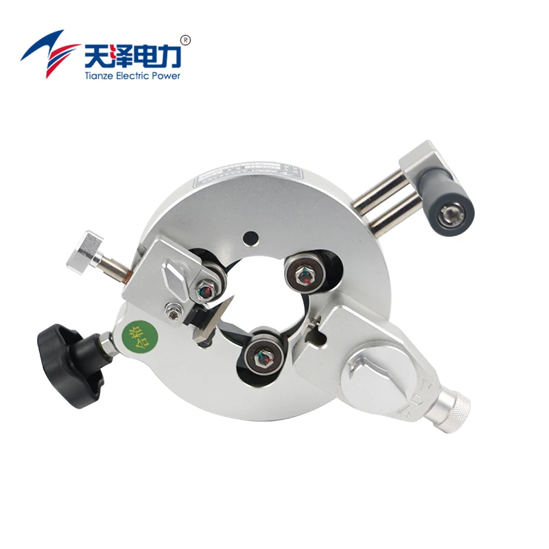 SH50 10-35KV HV Cable Stripper Manual Tool Sheath Semi-con Insulation Stripping XLPE Cable Peeler For Power Cable Preprocessing